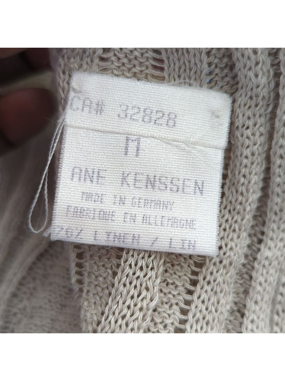 Vintage Ane Kenssen Linen Skirt Set - Picture 14 of 16